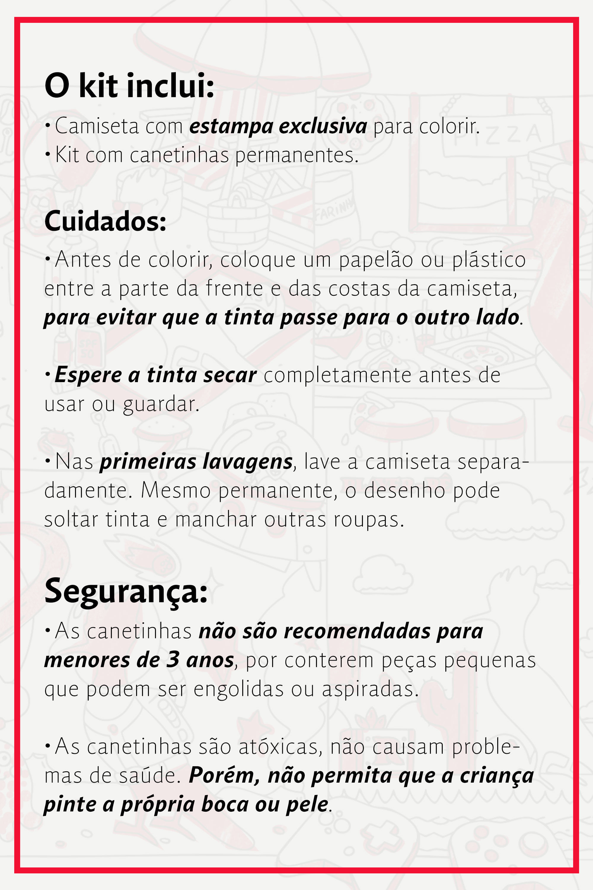 Kit Camiseta E Canet Mini Est Ppjogador