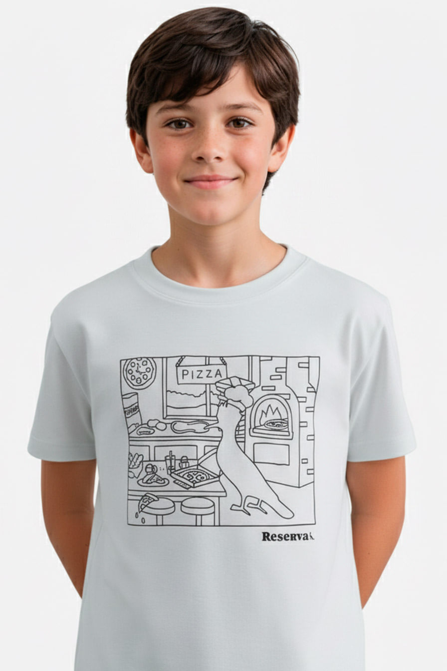 Kit Camiseta E Cane Mini Est Pp Pizzaria