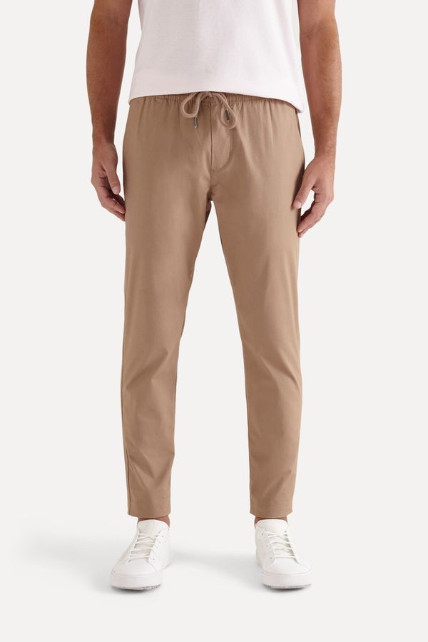 Calca Casual Relax Khaki - G
