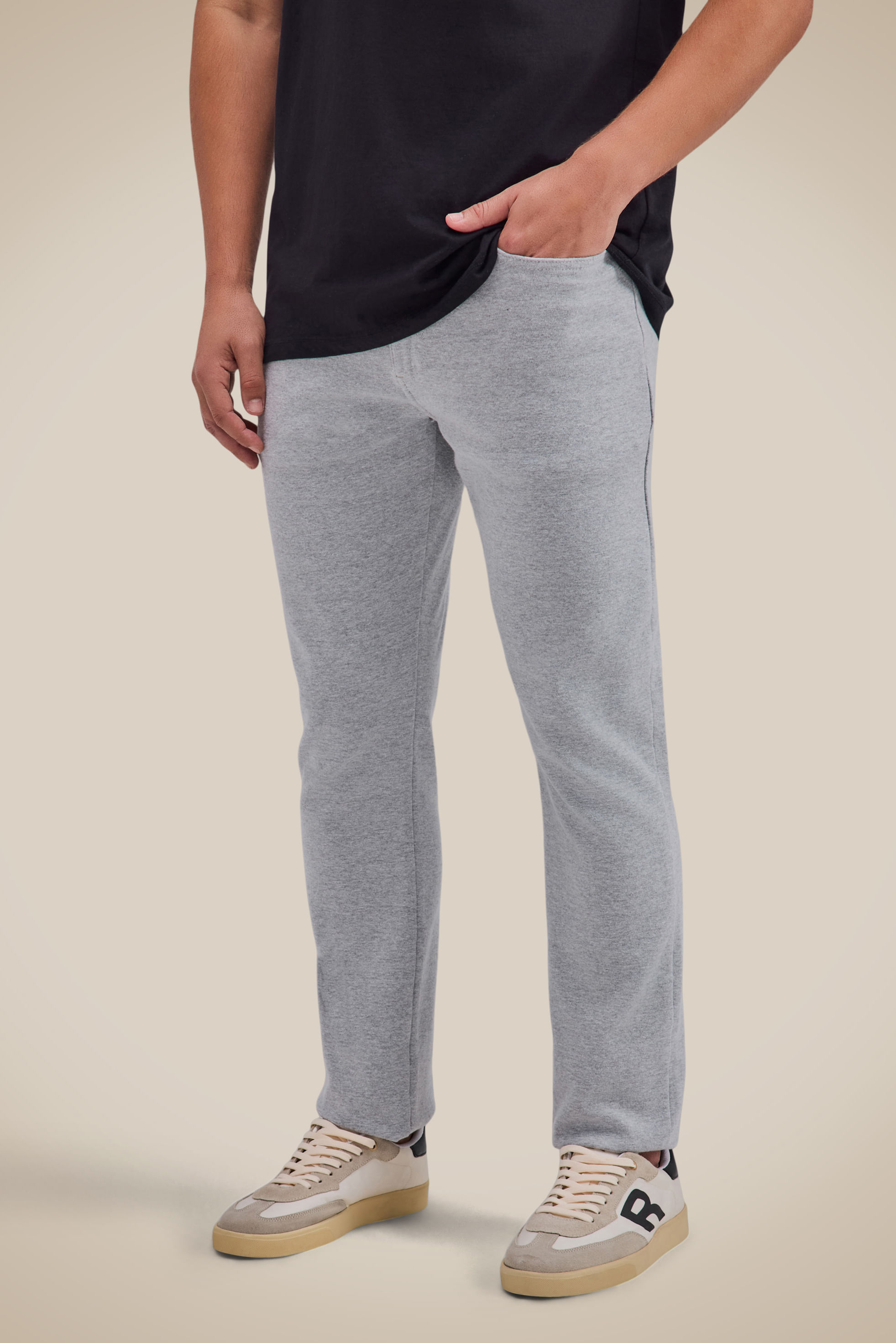 Calca 5 Pockets Moletom