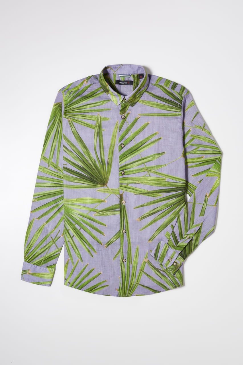 Camisa Estampa Tropicos — Reserva