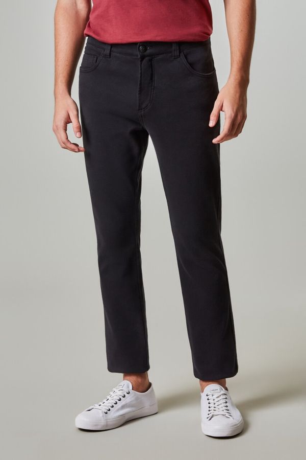 Calça Moletom 5 Pockets Elastano Preto - 38