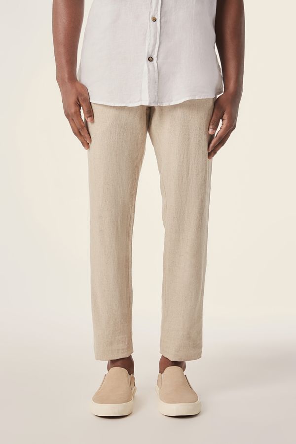 Calça 5 Pockets Linho Natural - 3g