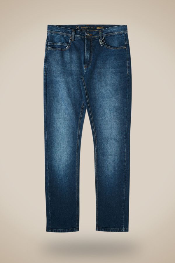 Calça Jeans 5 Pockets Elastano Skinny Indigo Az - 44