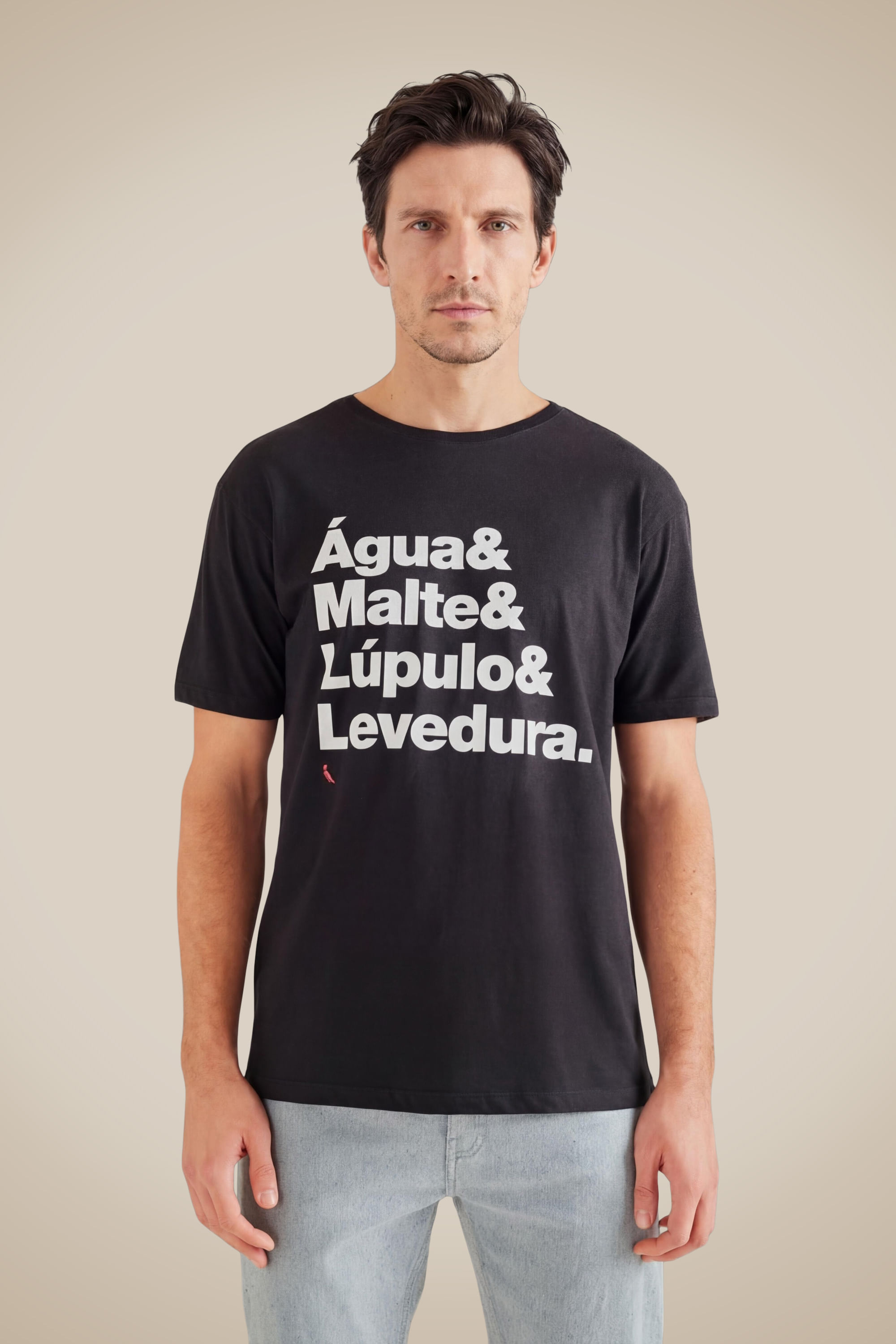 Camiseta Receita Cerveja - Preto - P