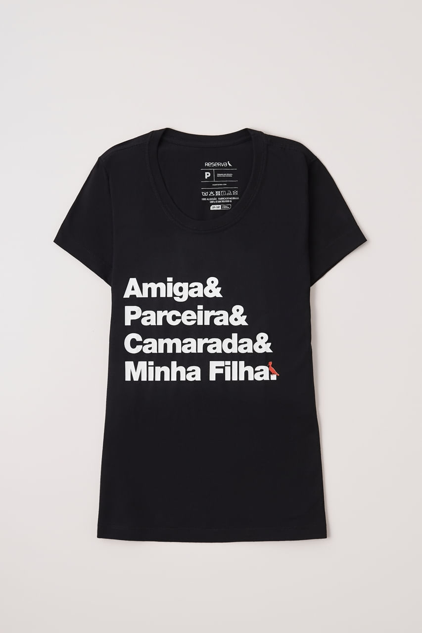 Camiseta Feminina Filha Camarada Dm20