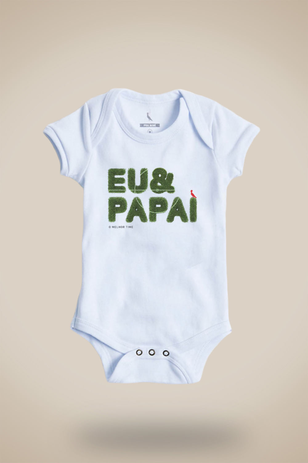 Body Bebê Reserva Mini Time Do Papai