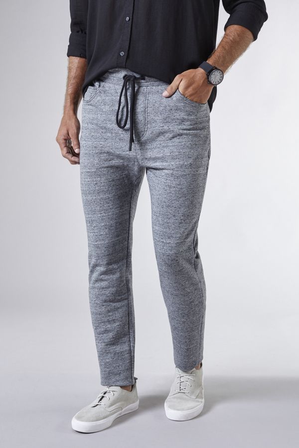 Calça Moletom Casual Tefé Preto - P