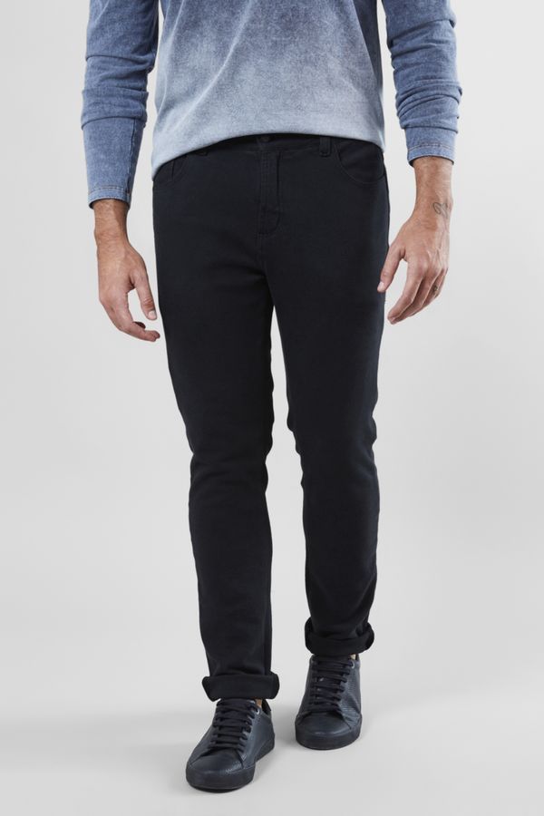 Calça Reserva 5 Pockets Moletom Preto - 3g