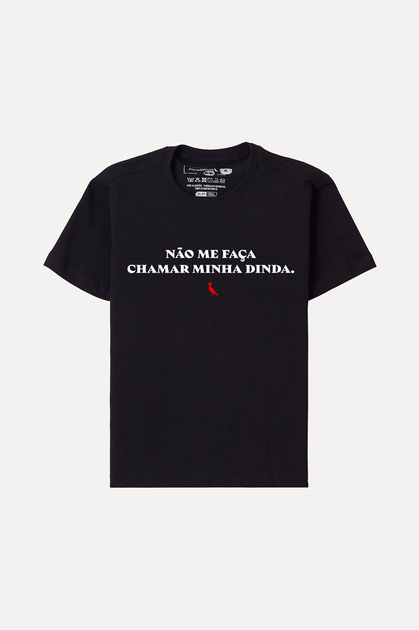 Camiseta Reserva Mini Chamar Dinda