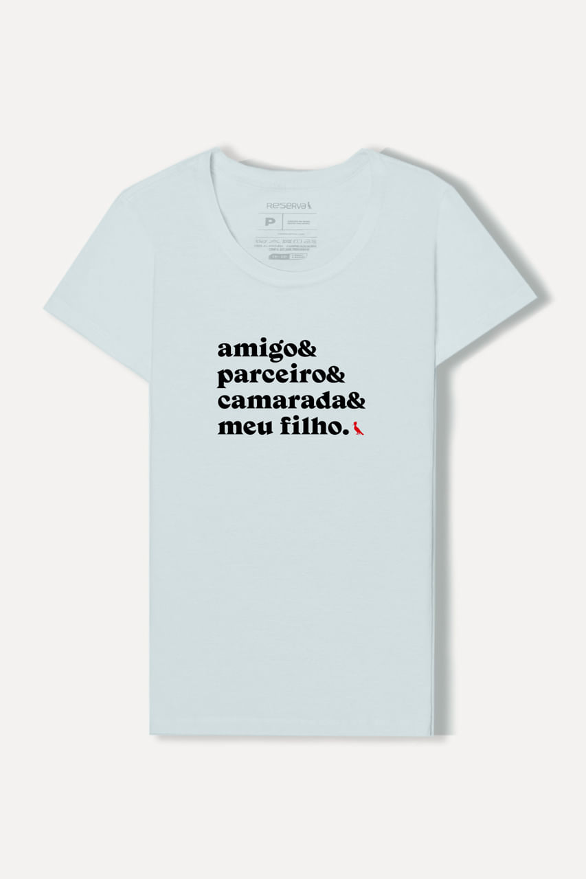 Camiseta Mãe de Filho Camarada