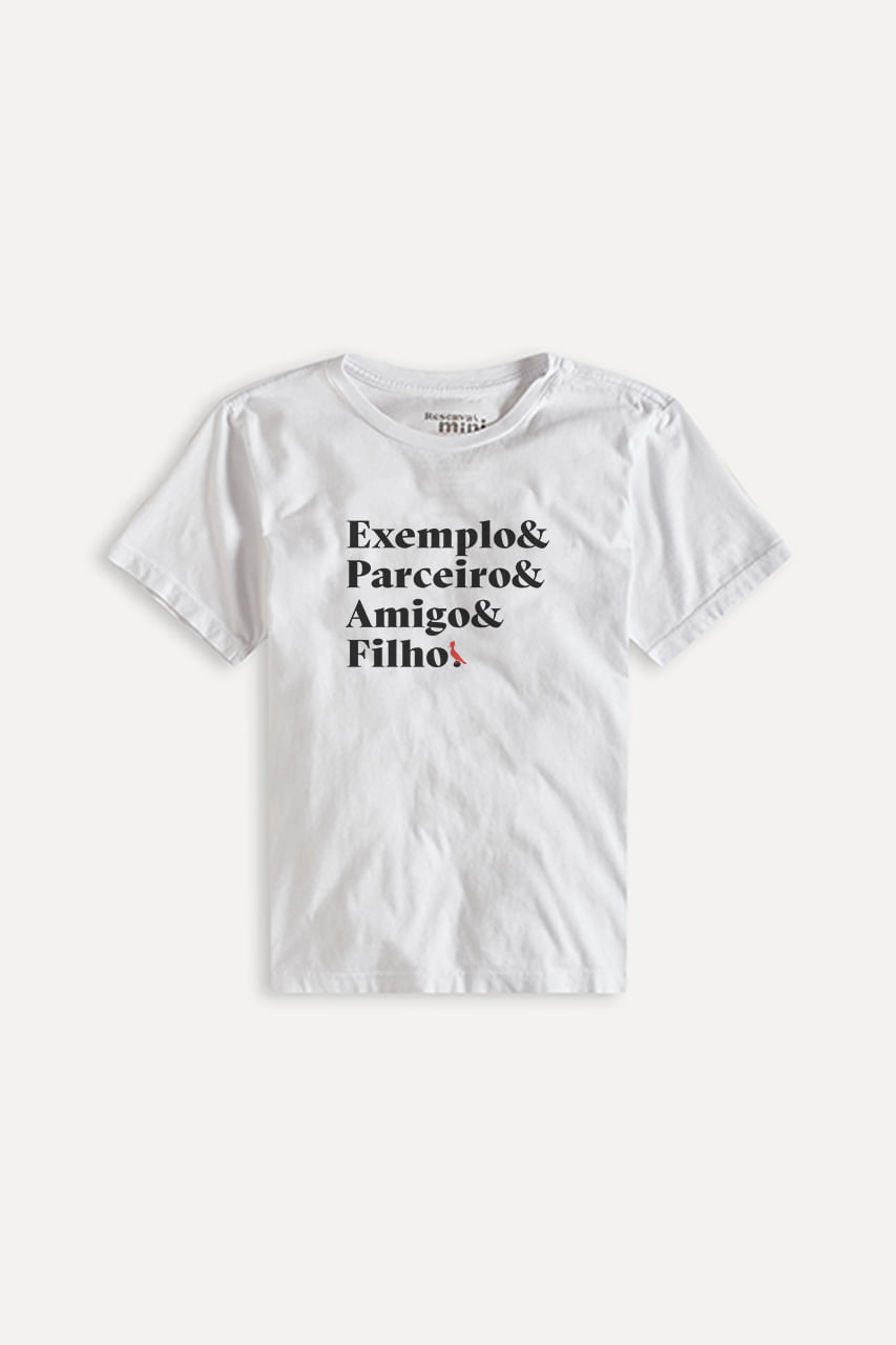 Camiseta Mini Est Filho