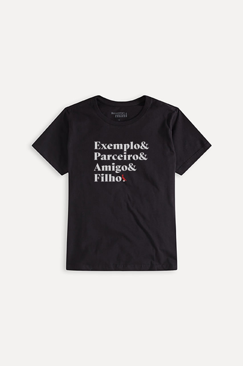 Camiseta Mini Est Filho