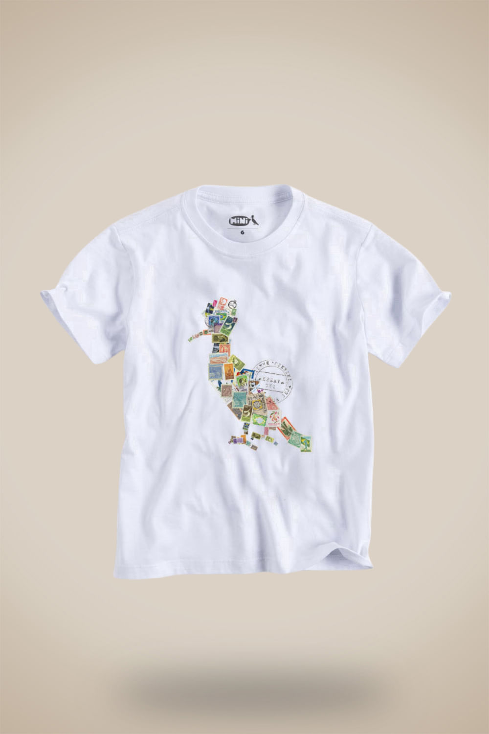 Camiseta Mini Pica-pau Selo