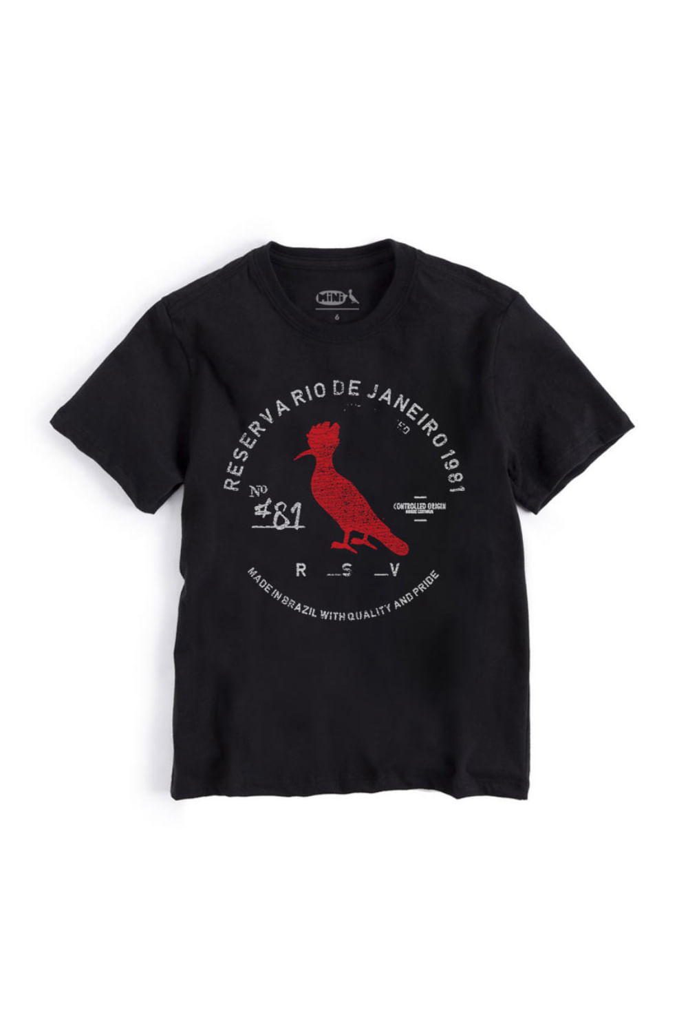 Camiseta Reserva Mini Carimbo Gaze
