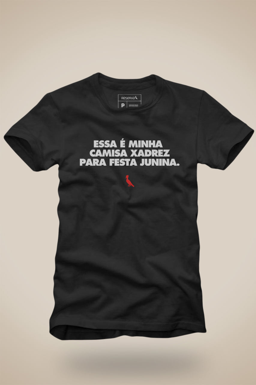 Camiseta Xadrez