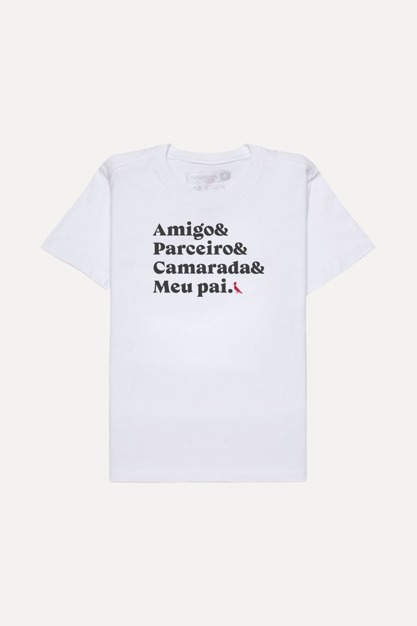 Camiseta Reserva Mini Filho Camarada 2.0