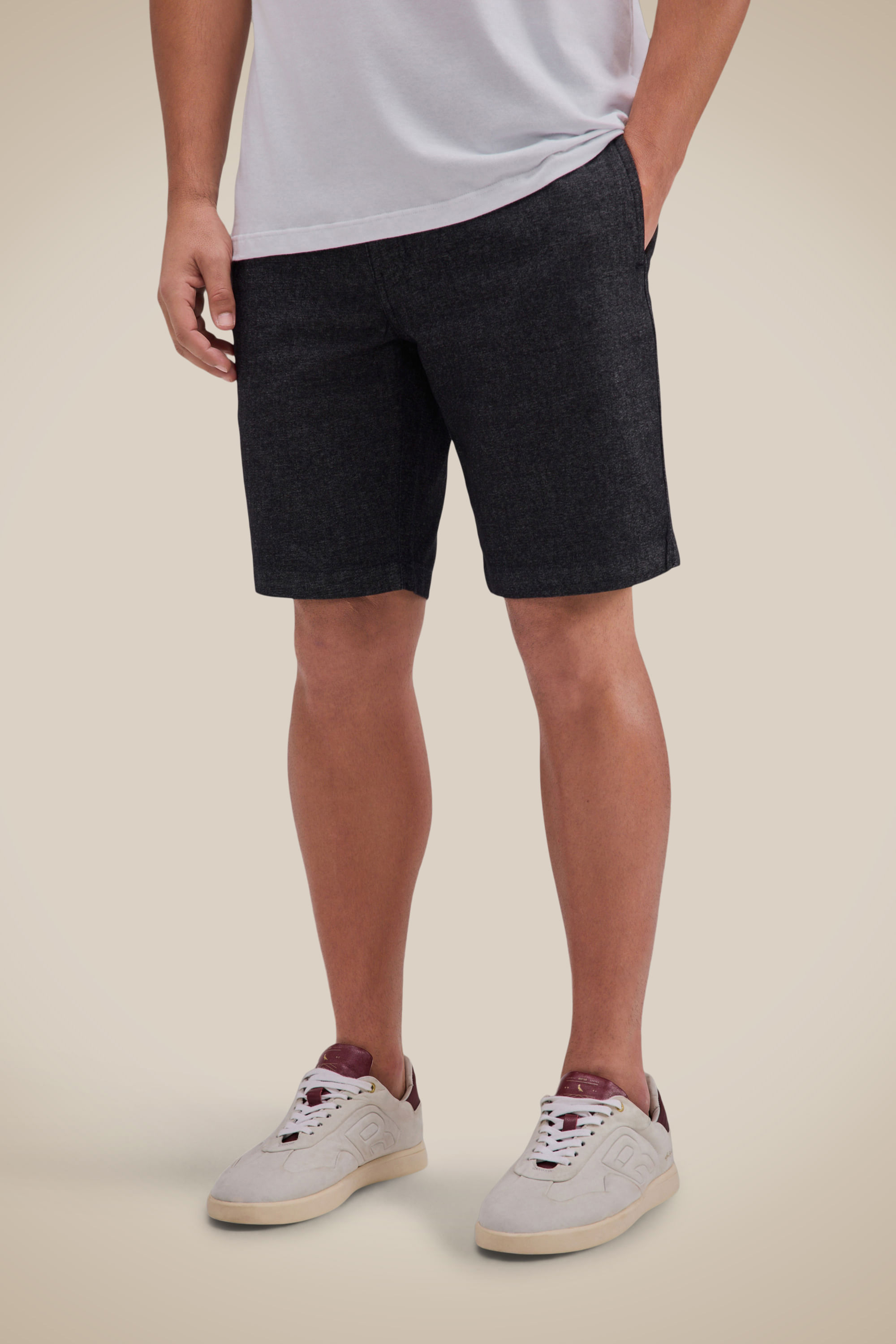 Bermuda Casual Tito - Preto - 38
