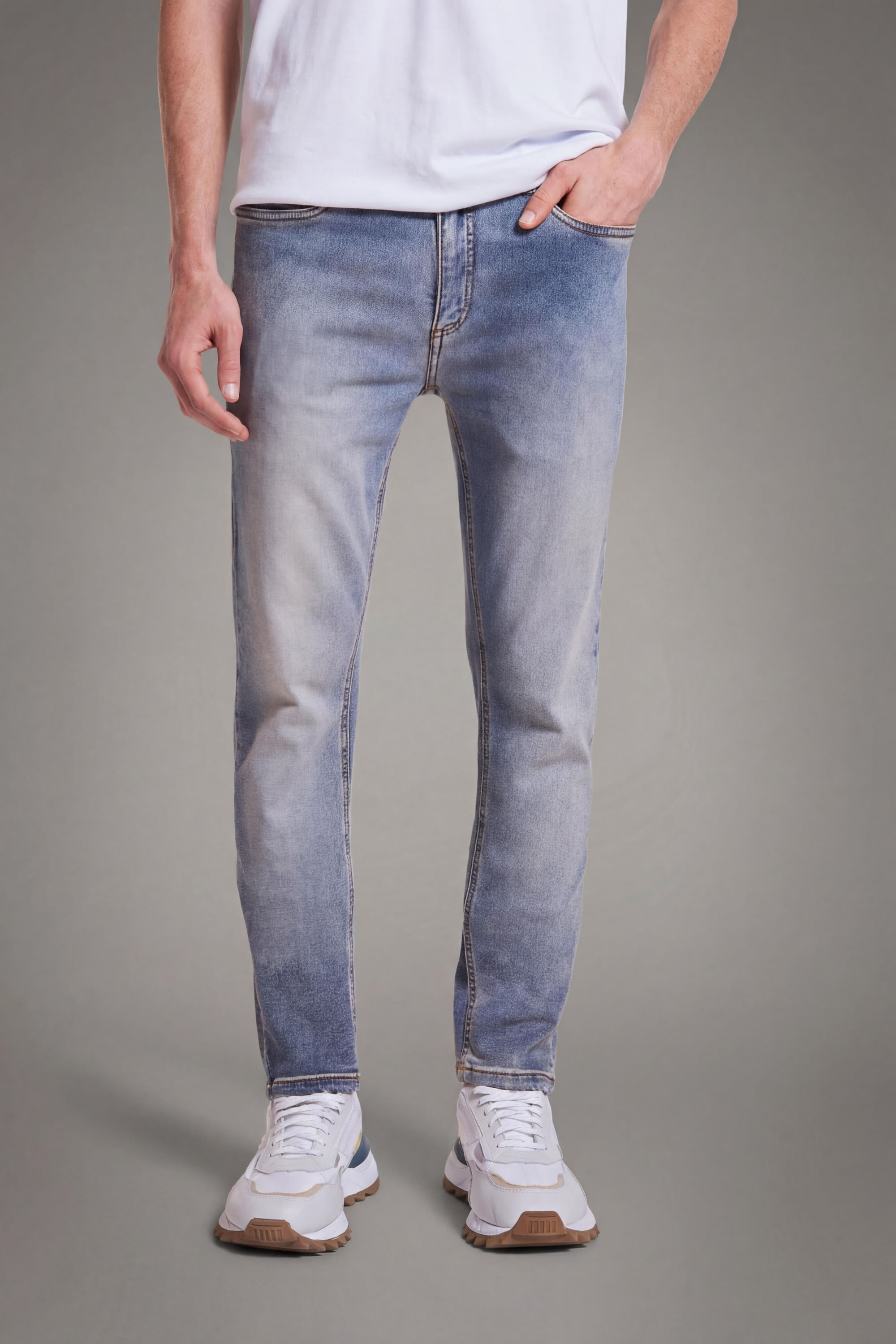 Calça Jeans 5 Pockets Elastano Estique-se Muriqui