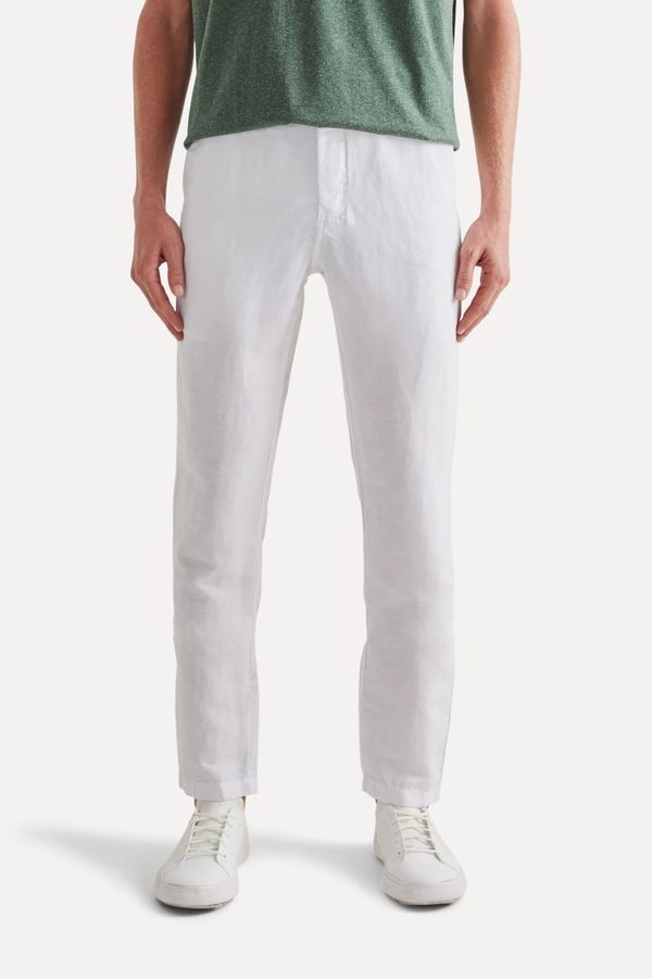 Calca Eco Linen Branco - 40