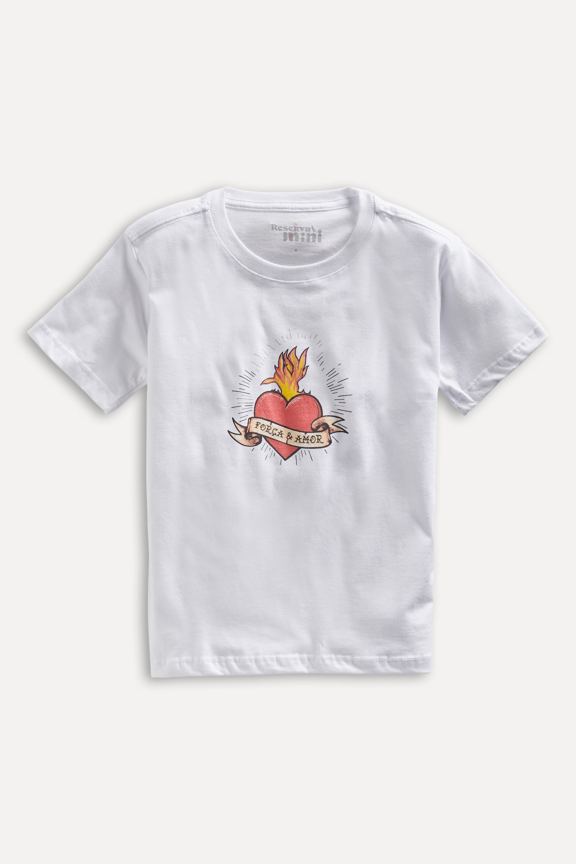 Camiseta Mini Picapau de Fogo - Branco - 02