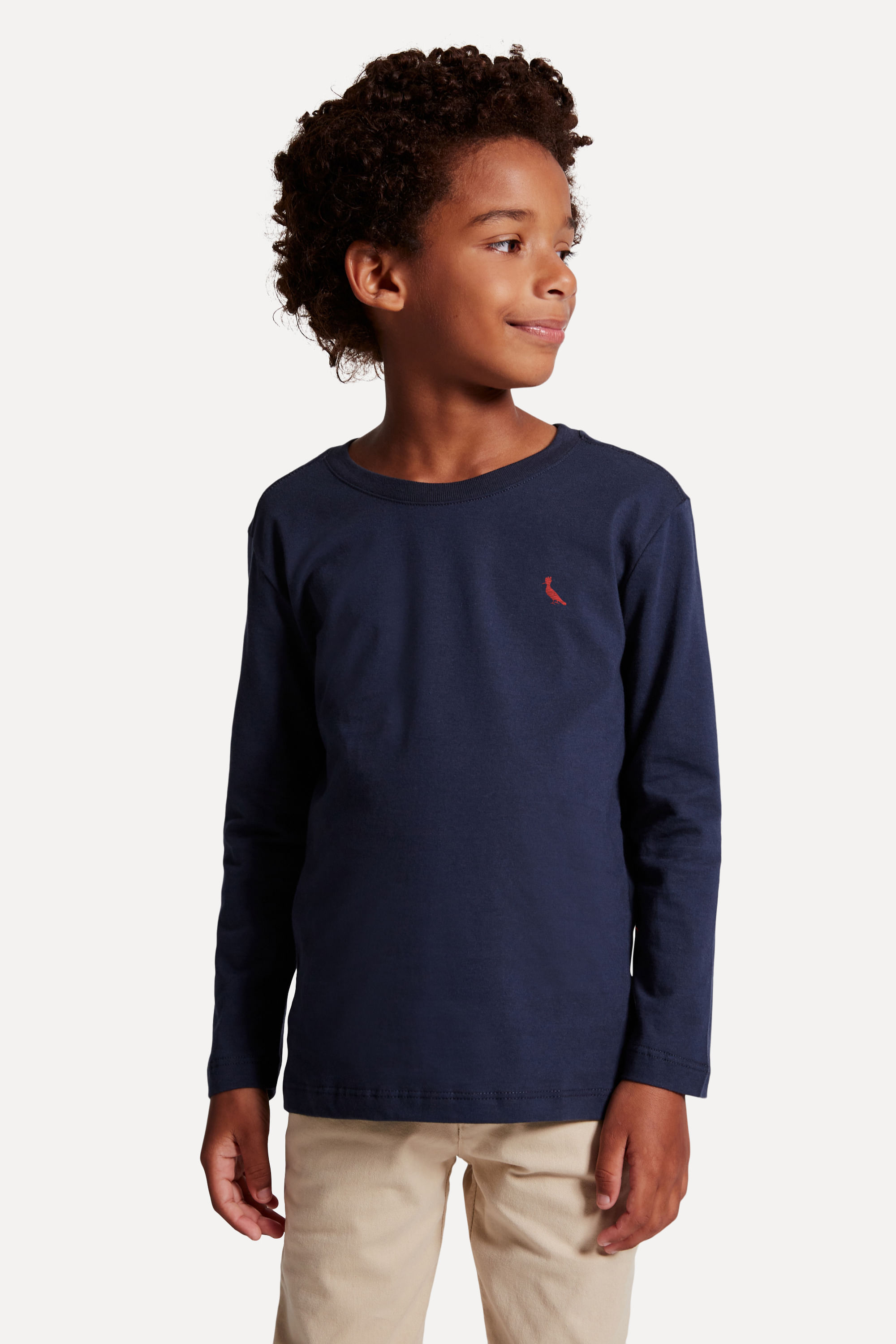 Camiseta Mini Pica-pau Brasa - Marinho - 08