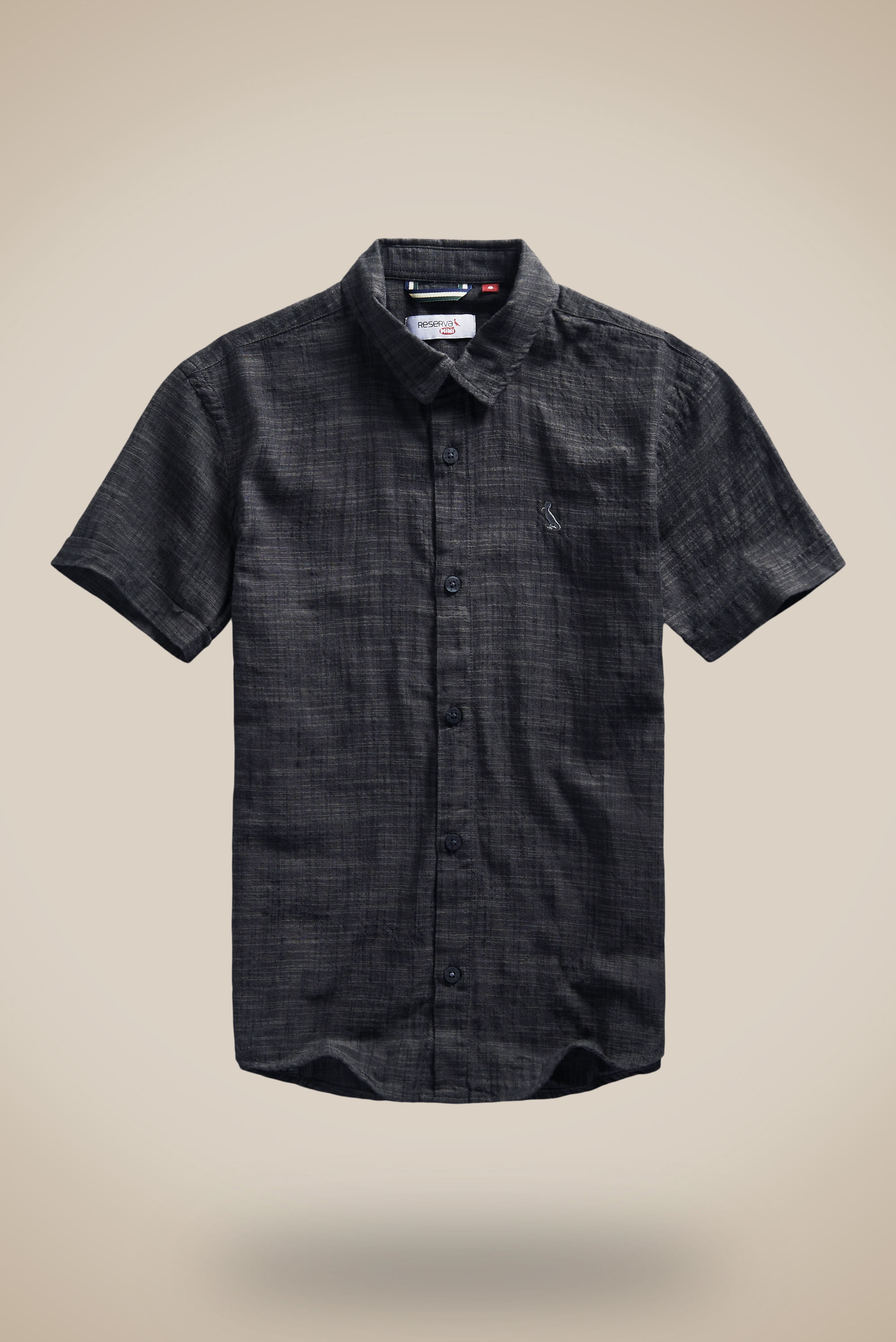 Camisa Mini Flame Leve - Fuligem - 02