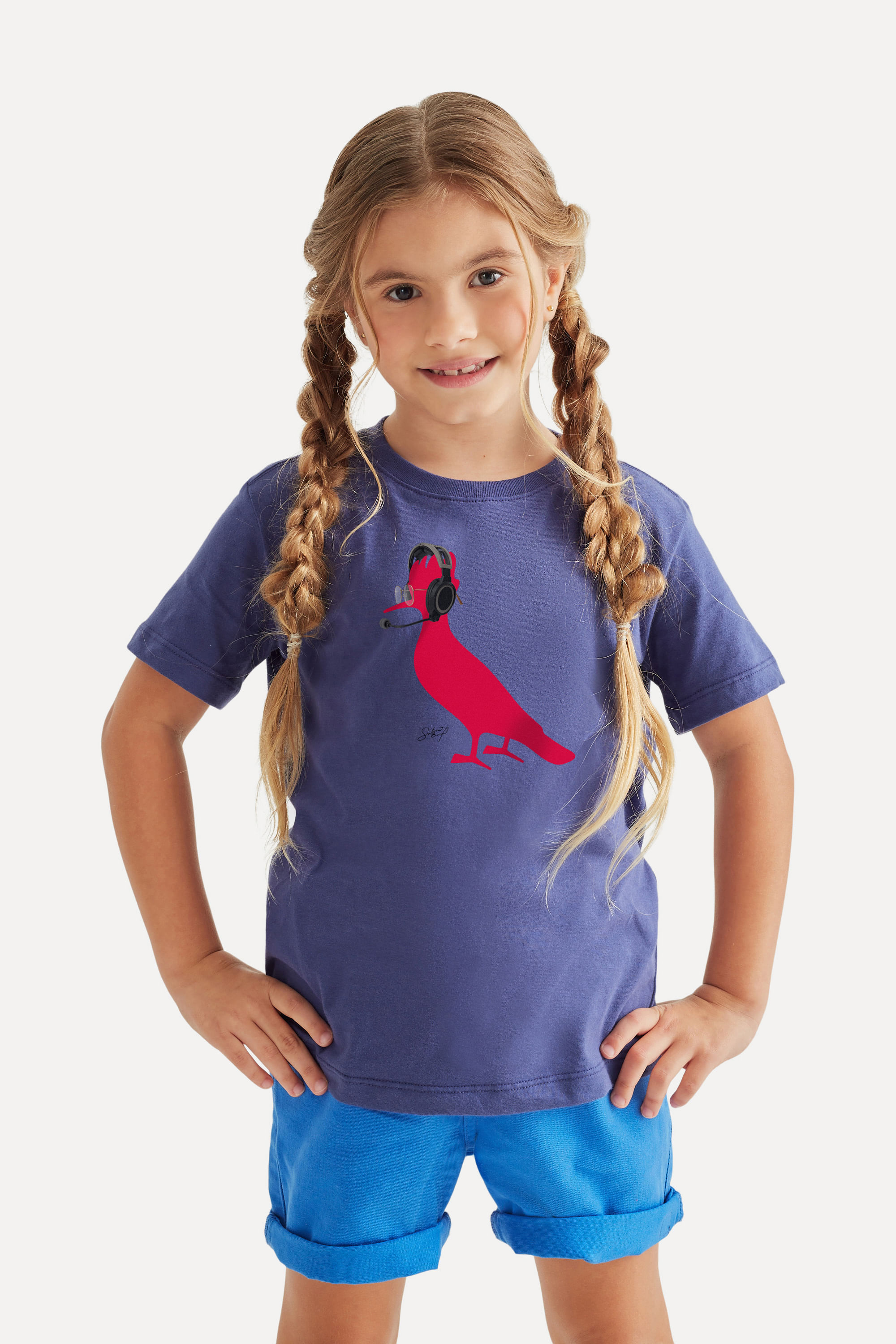 Camiseta Mini Pica Pau Galvao