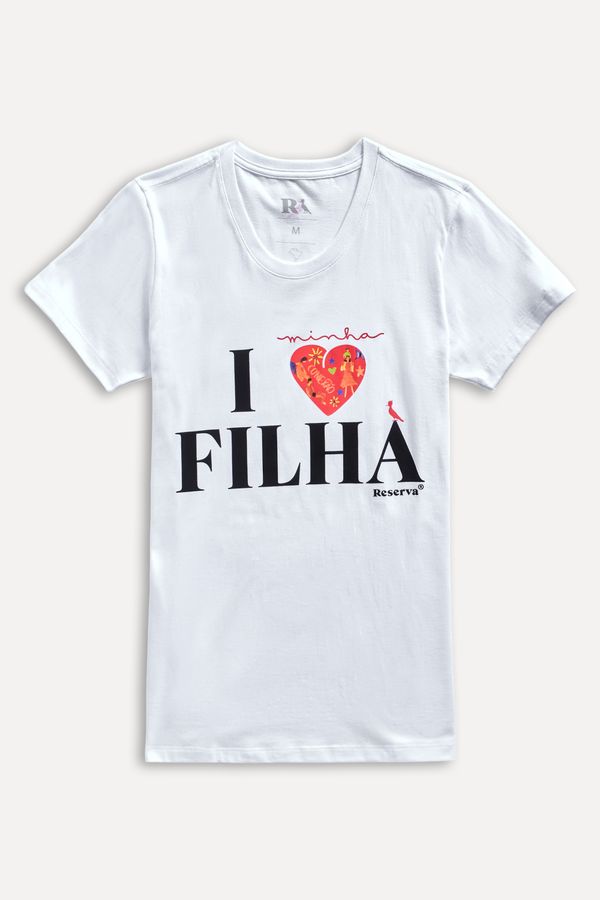 Camiseta Conexao Filha Branco - Pp