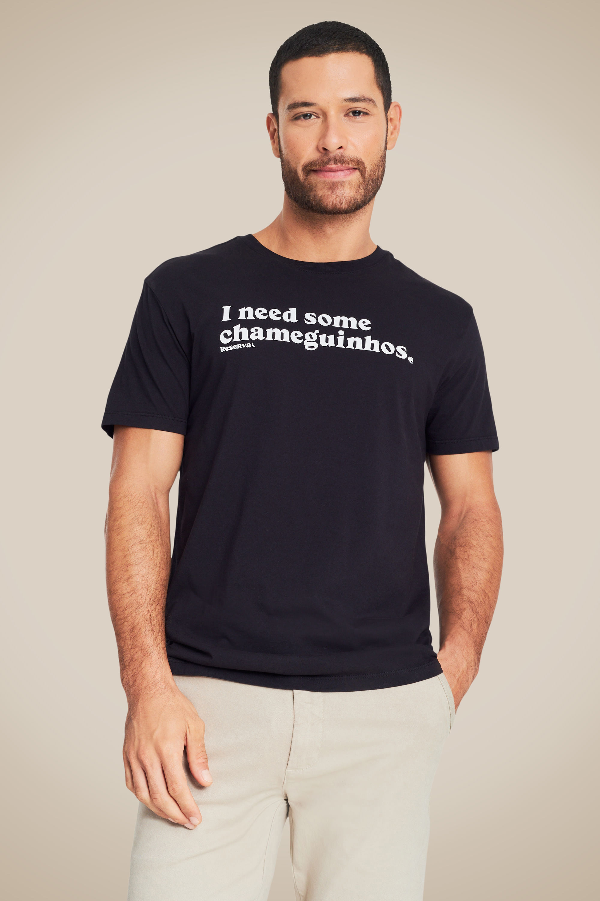 Camiseta Estampada Chameguinhos
