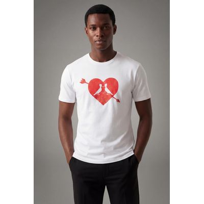 Camiseta Estampada Amor Antigo