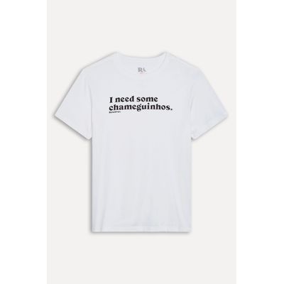 Camiseta Estampada Chameguinhos
