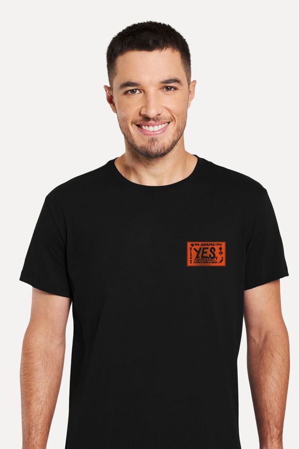 Camiseta Yes The Reversa Crown Preto - M