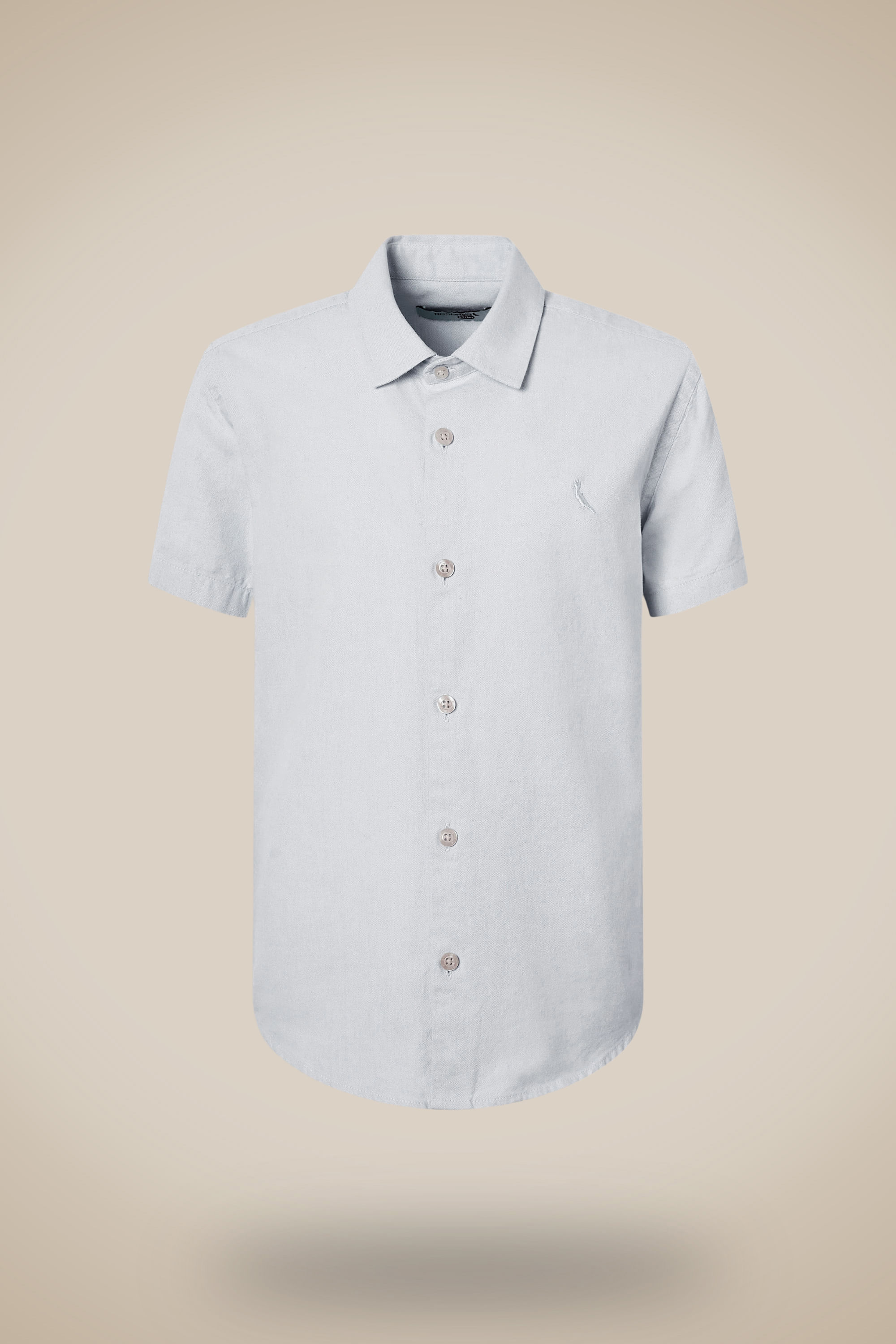 Camisa Mini Mc Pf Oxford Color