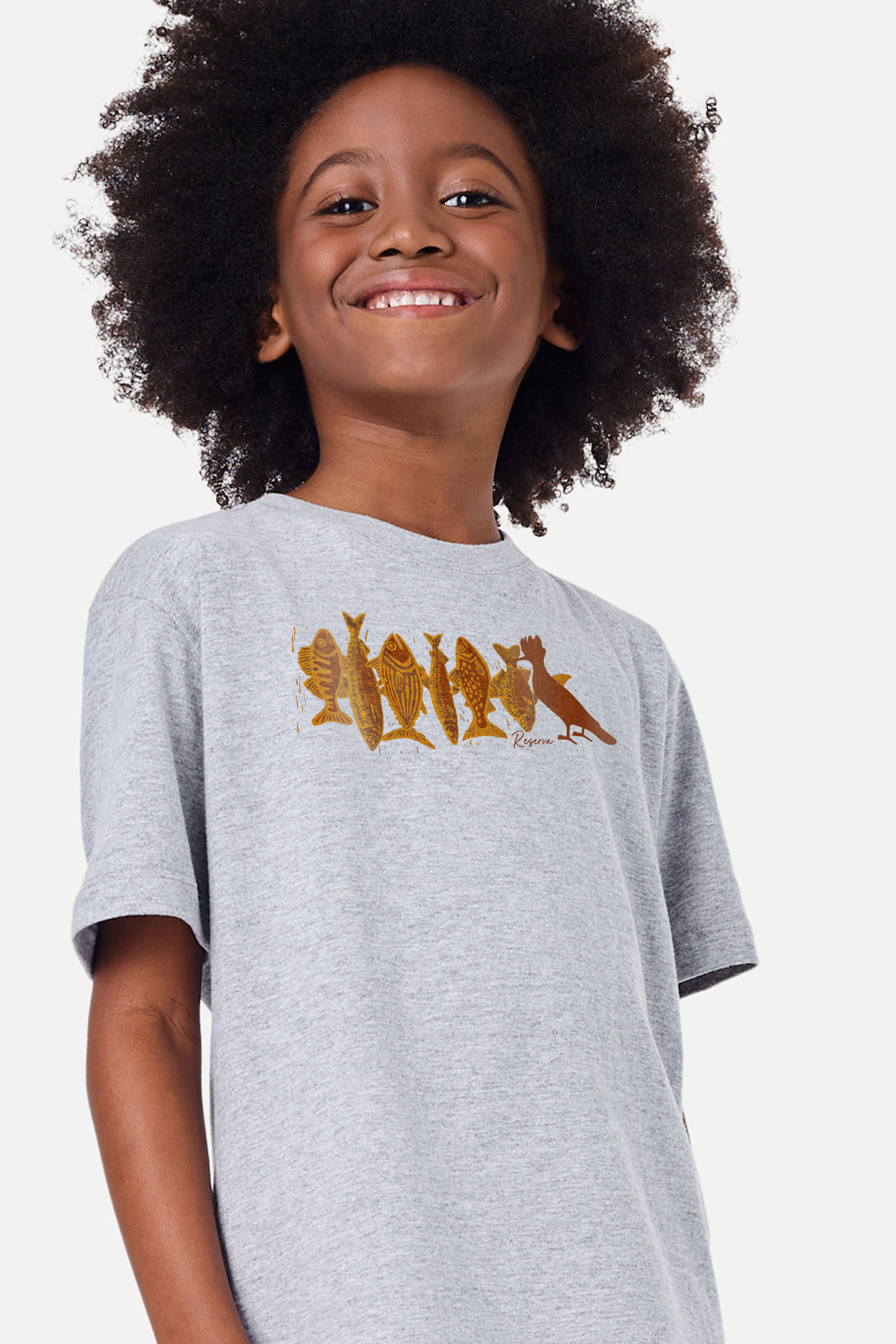 Camiseta Mini Fishs For Fishies