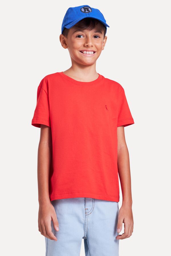 Camiseta Mini Careca Vermelho - 08