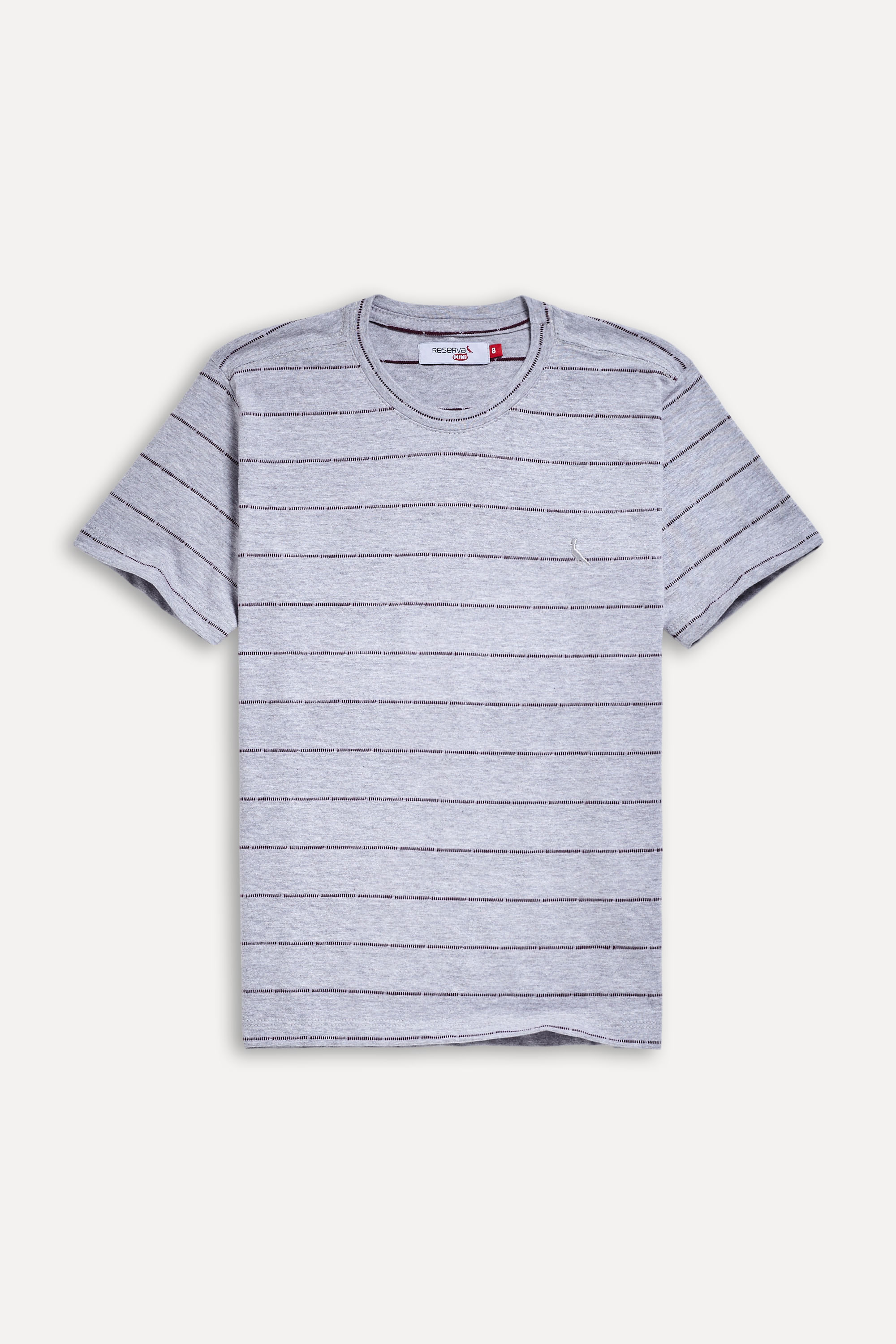 Camiseta Mc Mini Jacquard Mescla