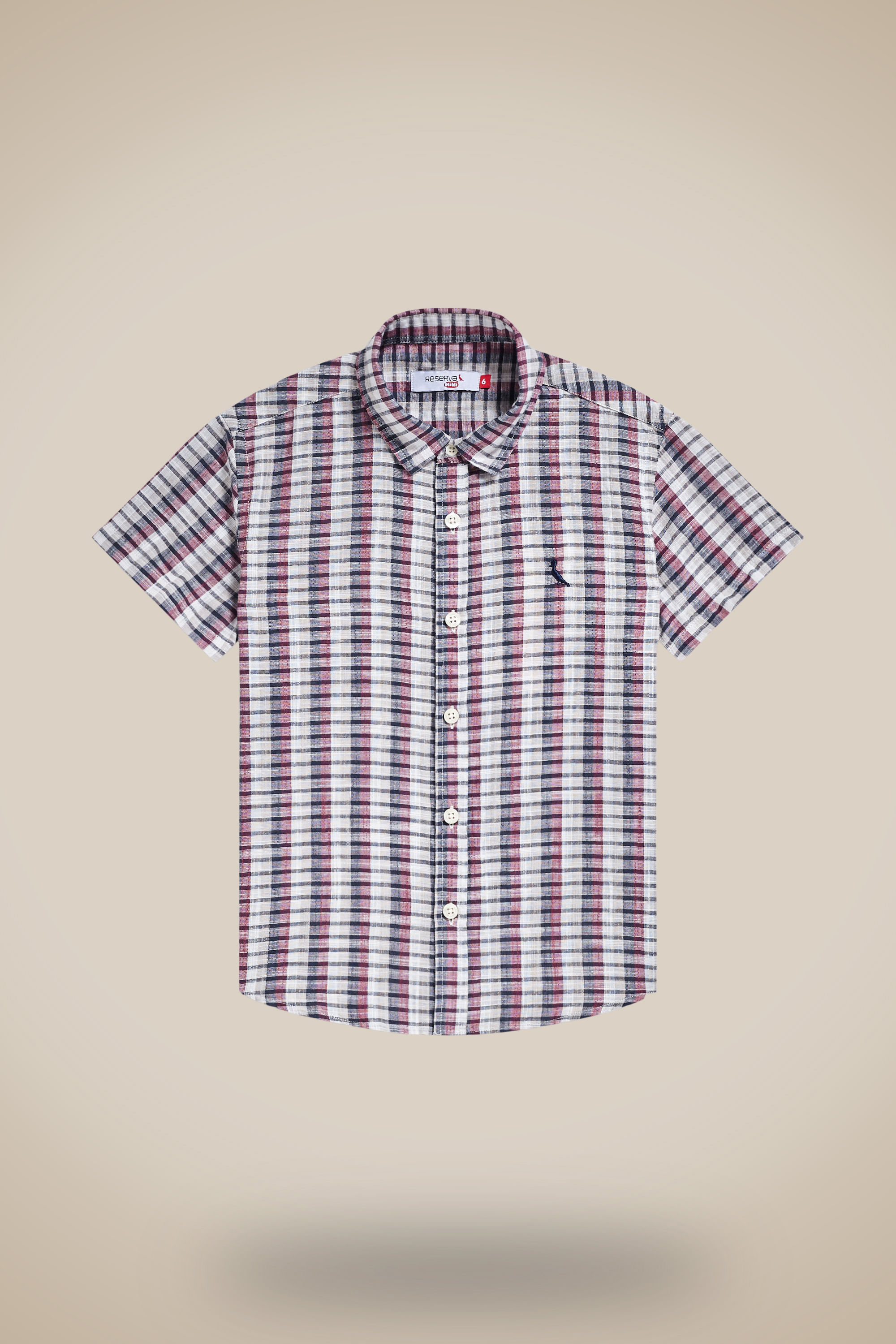Camisa Mini Xadrez Deserto