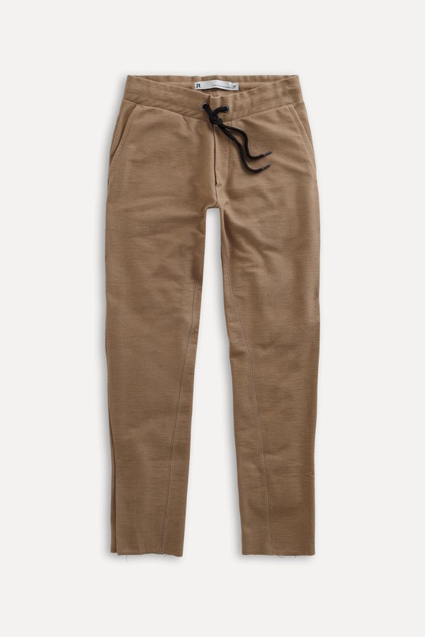 Calca Moletom Diagonal Khaki - Gg