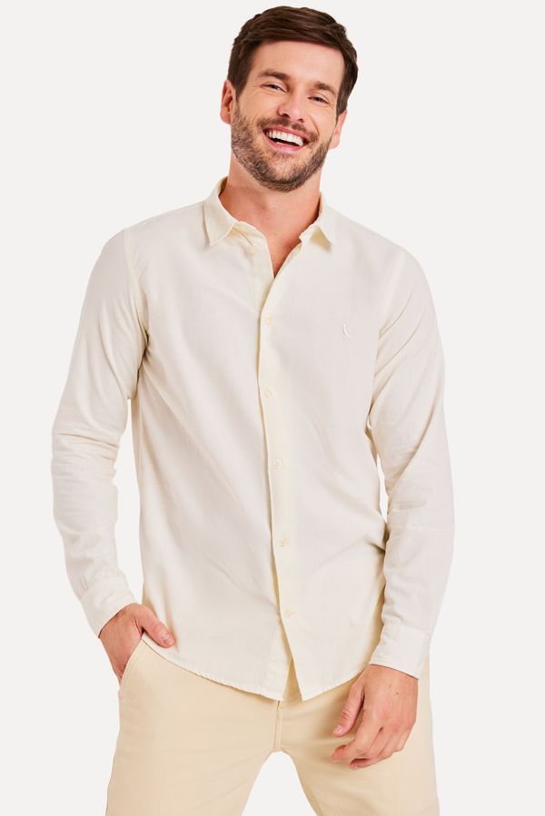 Camisa Ml Nova Paraty Off White - M