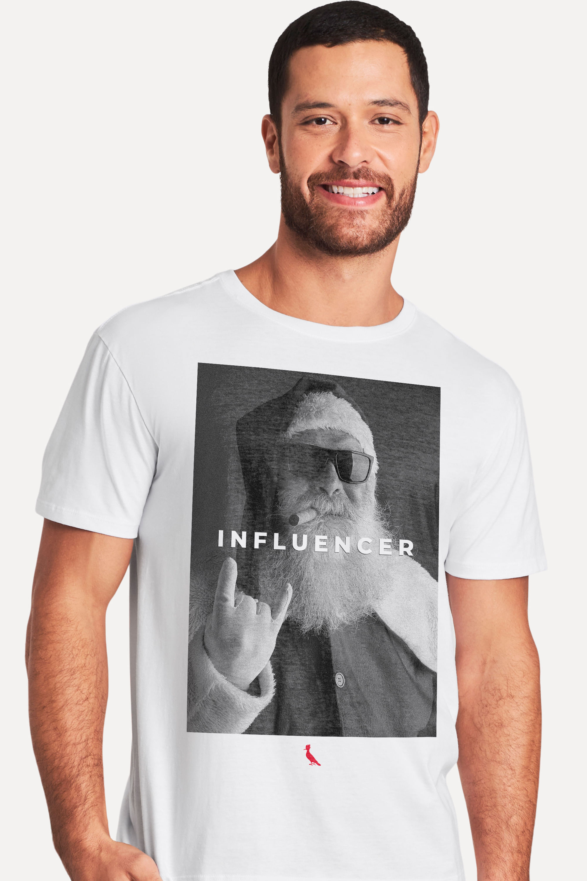 Camiseta Papai Noel Influencer