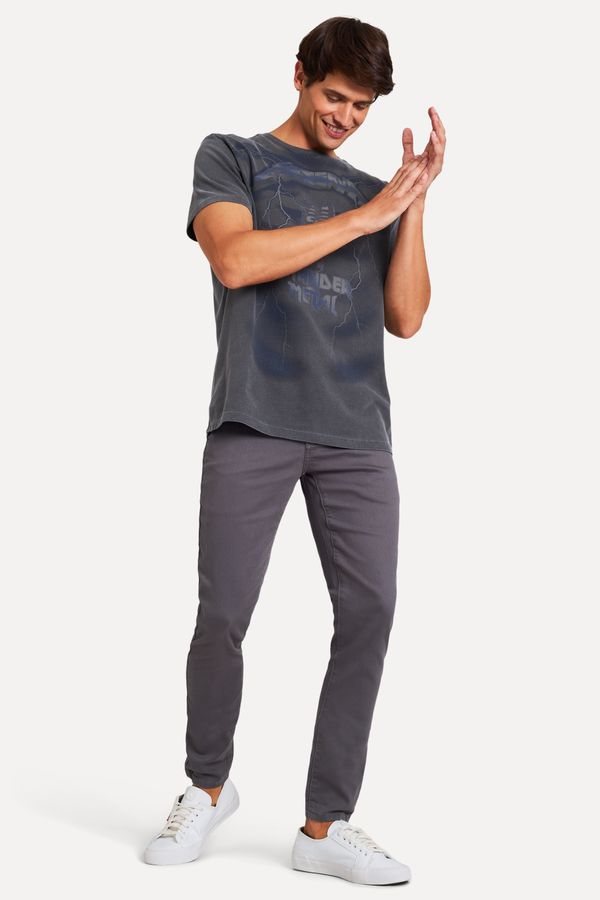 Calca Super Skinny Color Fuligem - 40