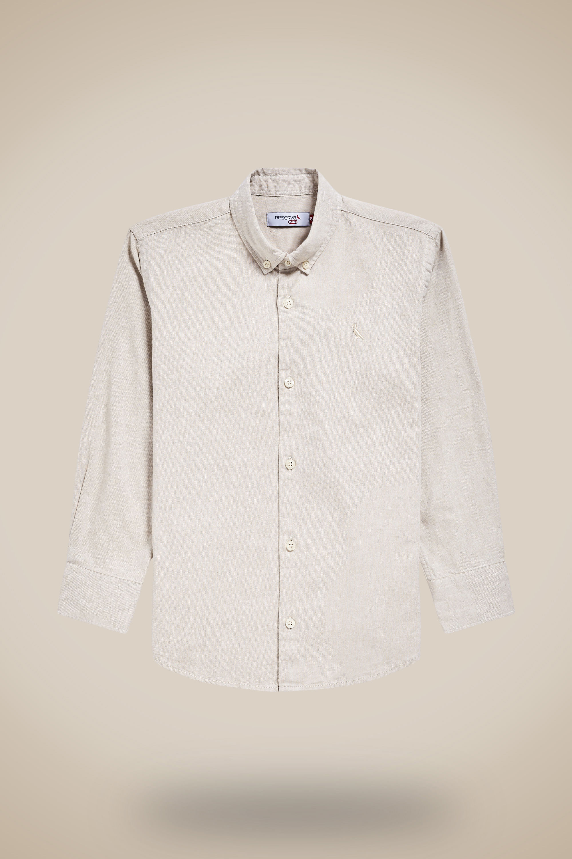 Camisa Mini Ml Oxford Color