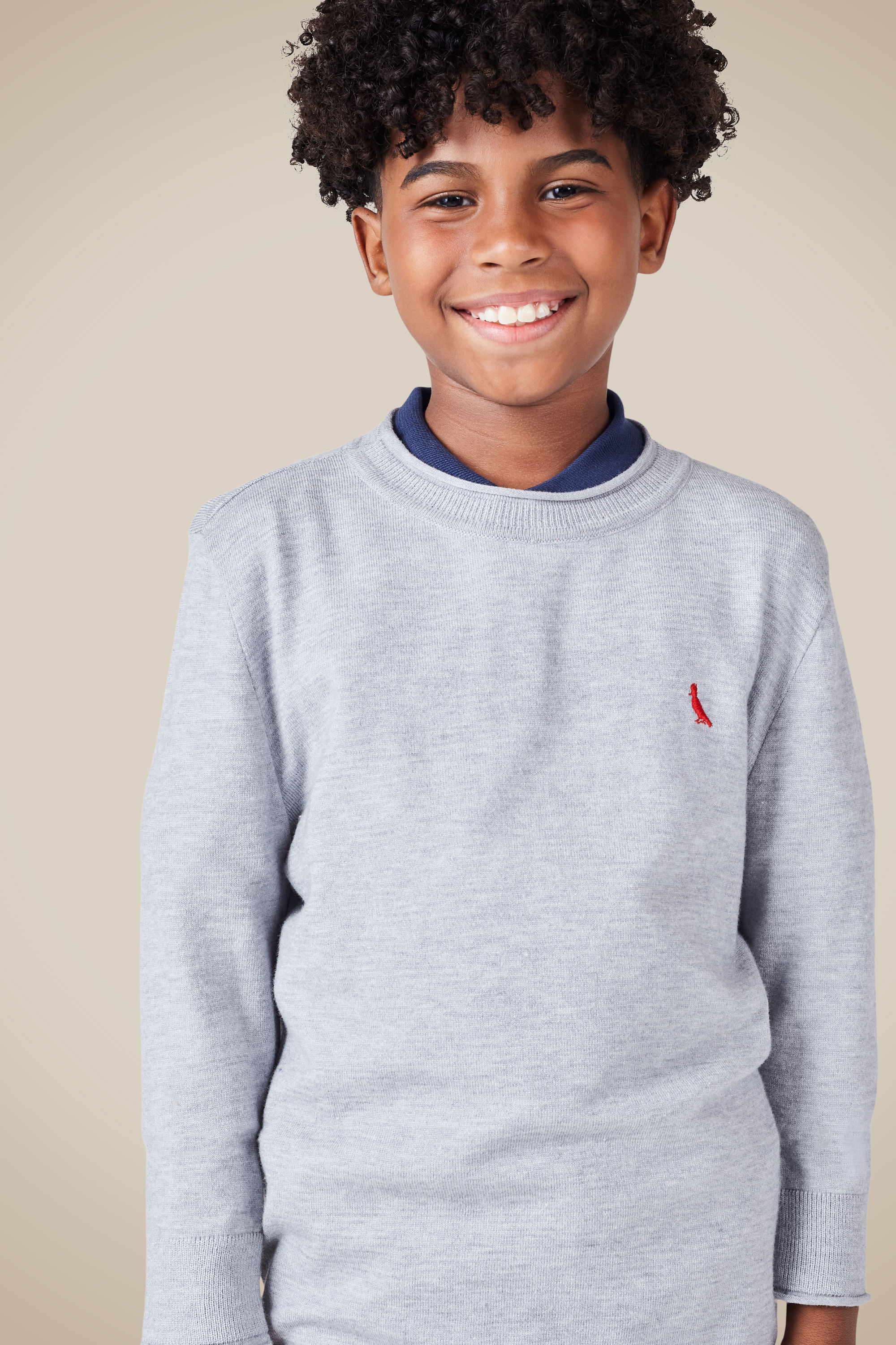 Casaco Mini Tricot Careca Comfy
