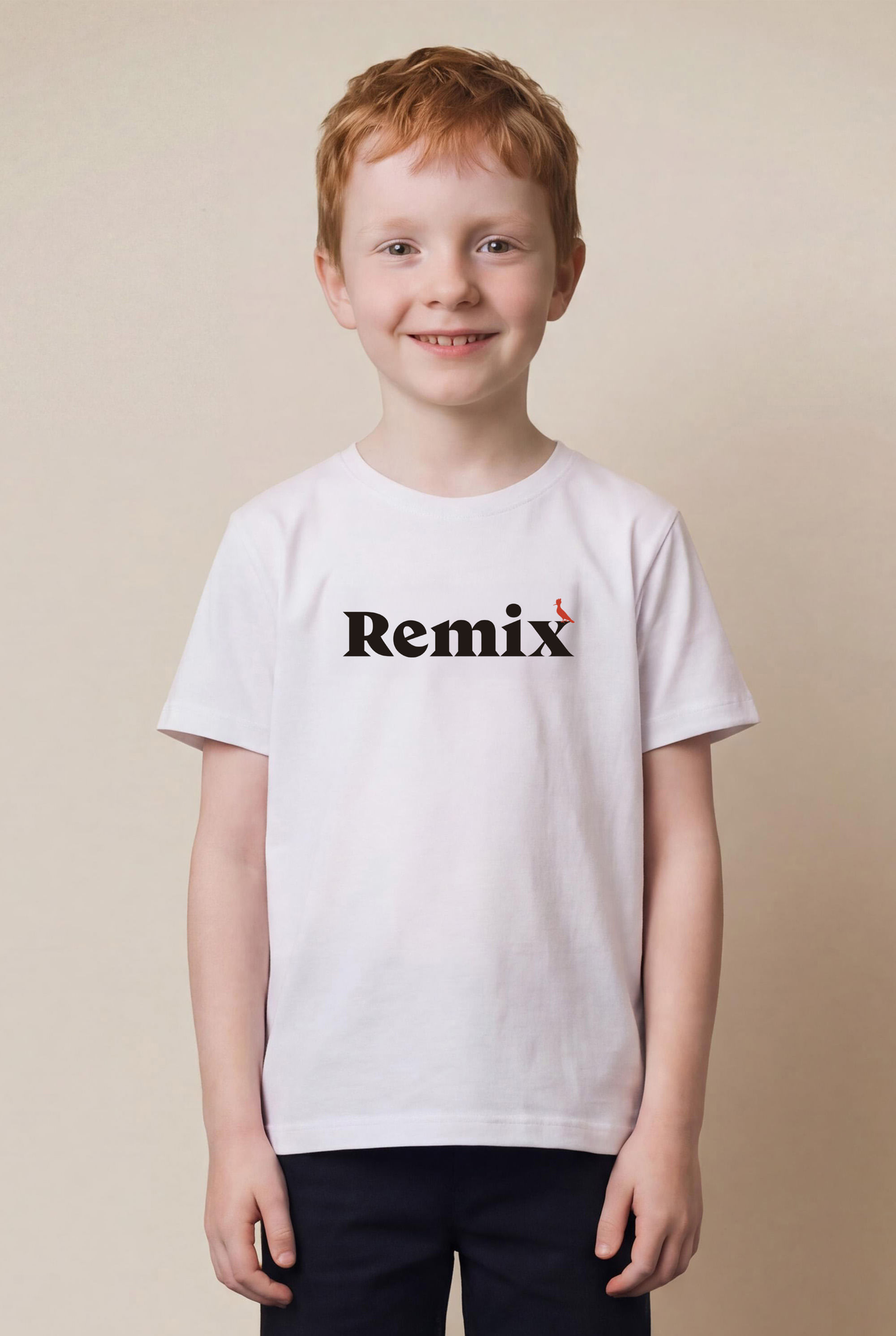 Camiseta Mini Estampada Remix