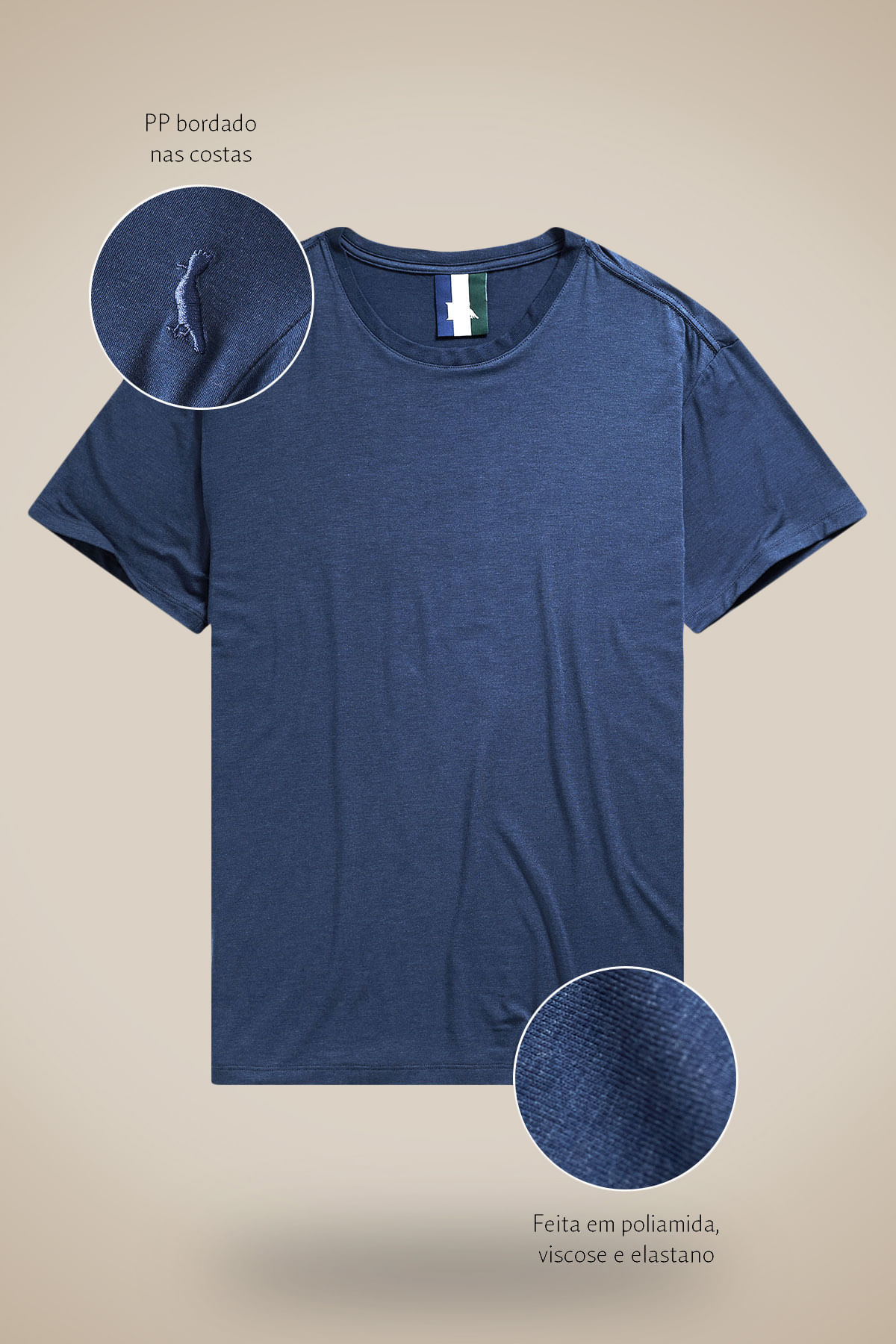 Camiseta Regular Work Tech