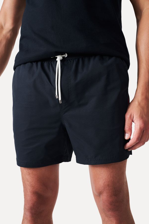 Short Praia Textura Preto - G
