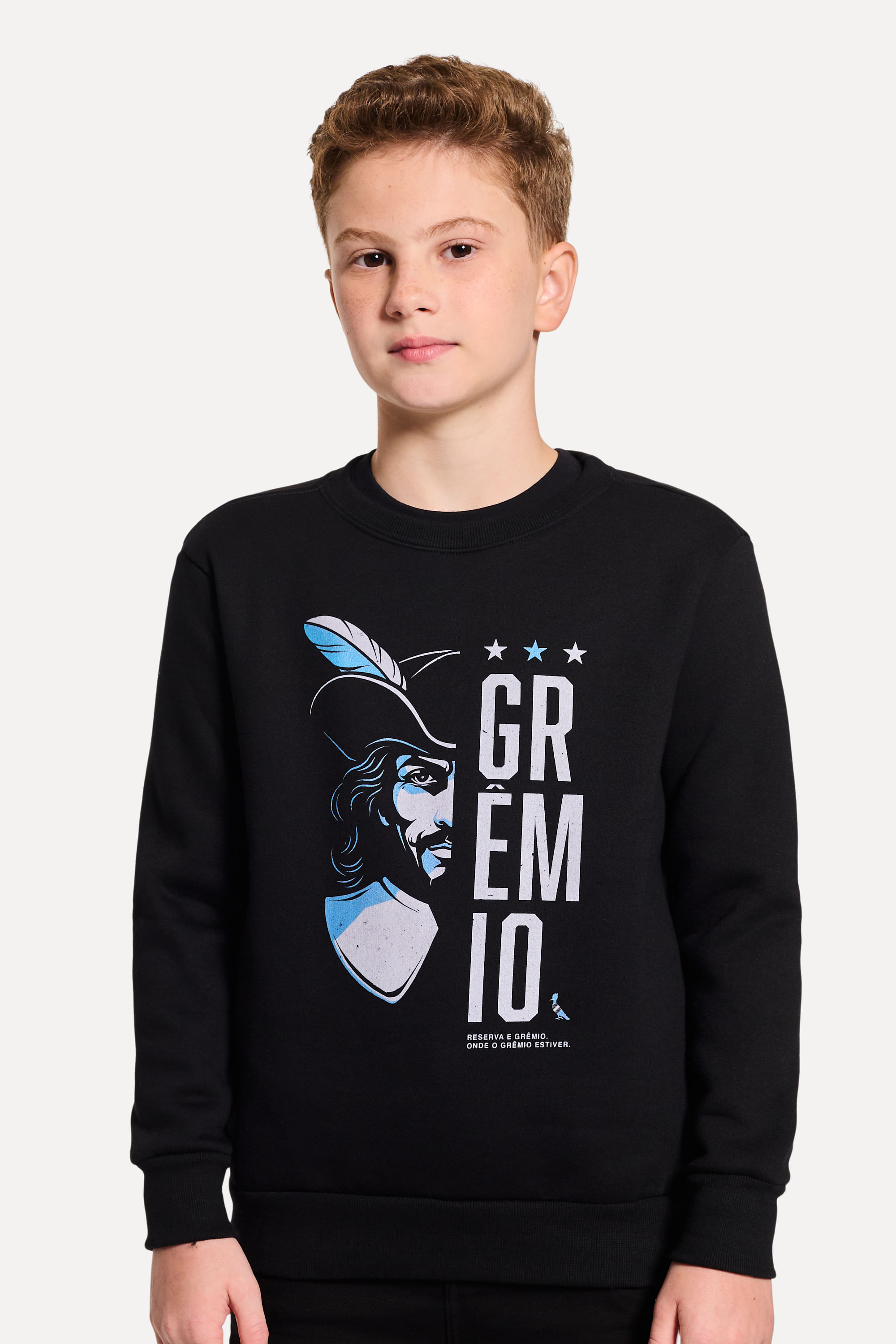 Moletom Mini Careca Mosq Half Fac Gremio