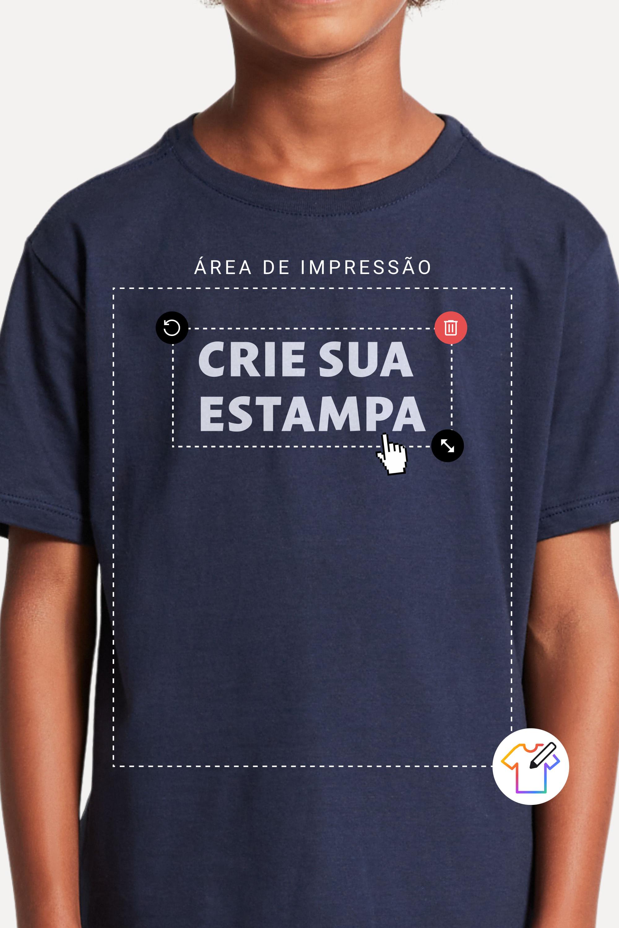 Camiseta Mini Personalizada Faca Vc