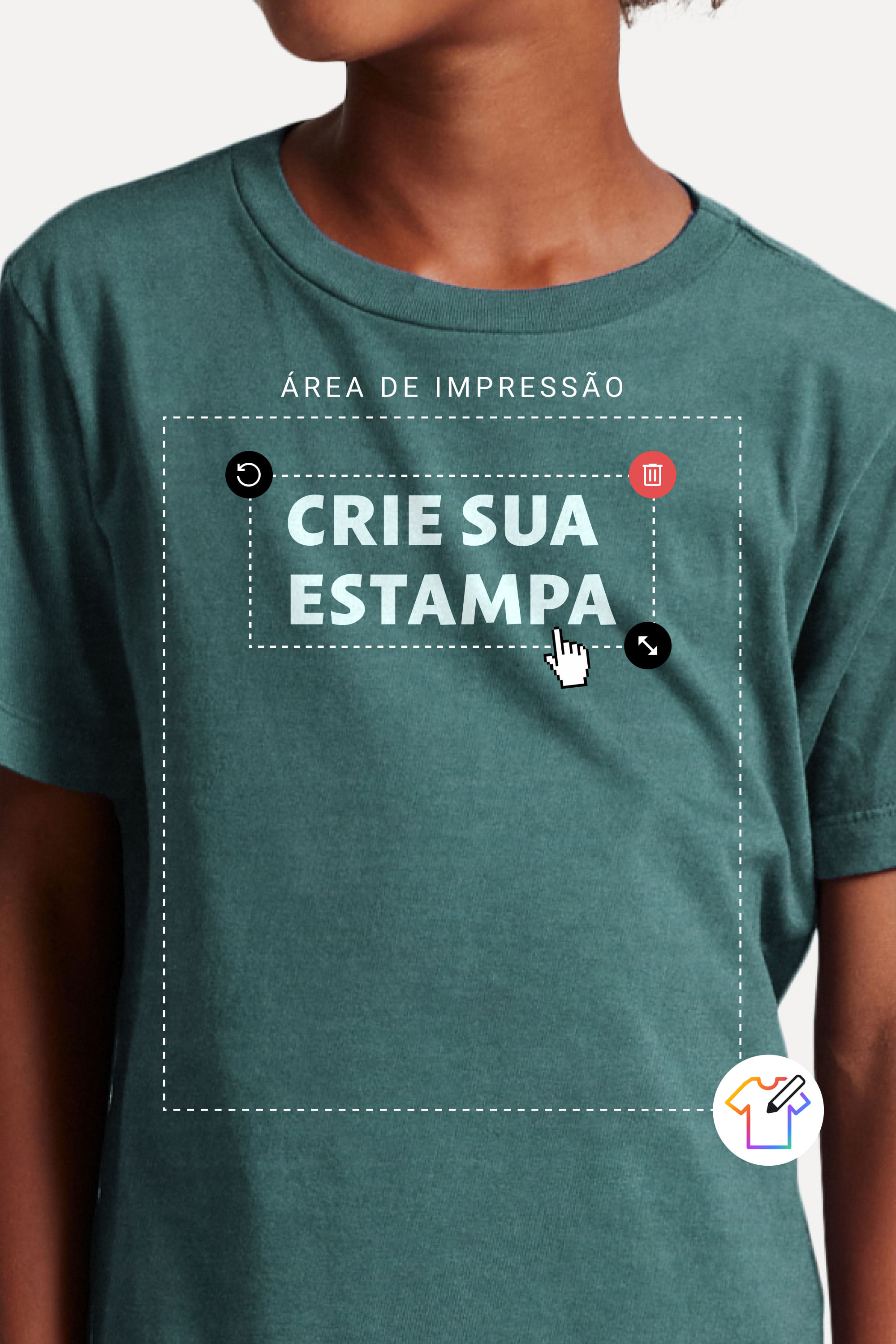 Camiseta Mini Personalizada Faca Vc